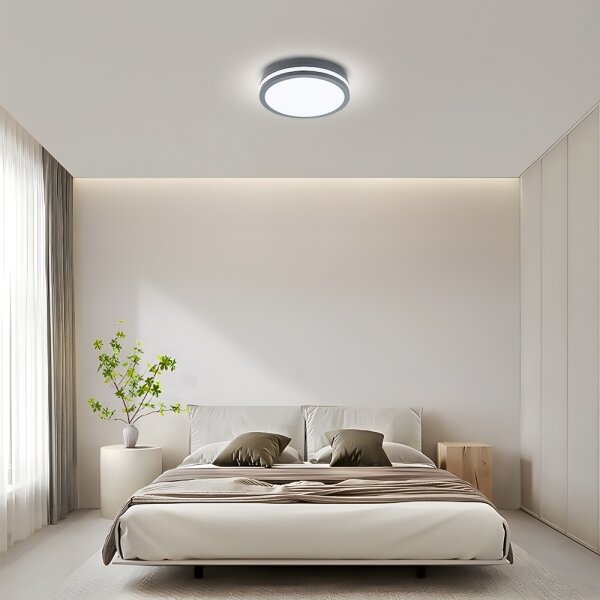 Brilagi - LED Venkovní svítidlo BENE LED/24W/230V pr. 26 cm IP54