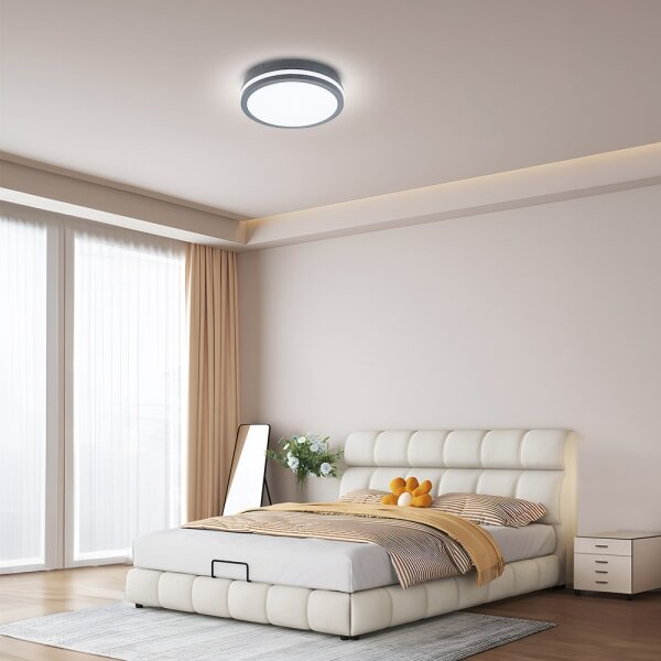 Brilagi - LED Venkovní svítidlo BENE LED/24W/230V pr. 26 cm IP54