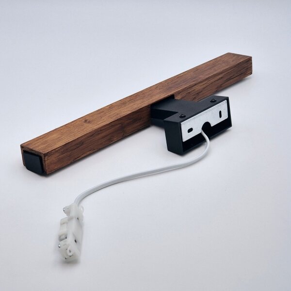 Brilagi-LED Koupelnové osvětlení zrcadla WOODY MIRROR LED/8W/230V IP44 dub/černá