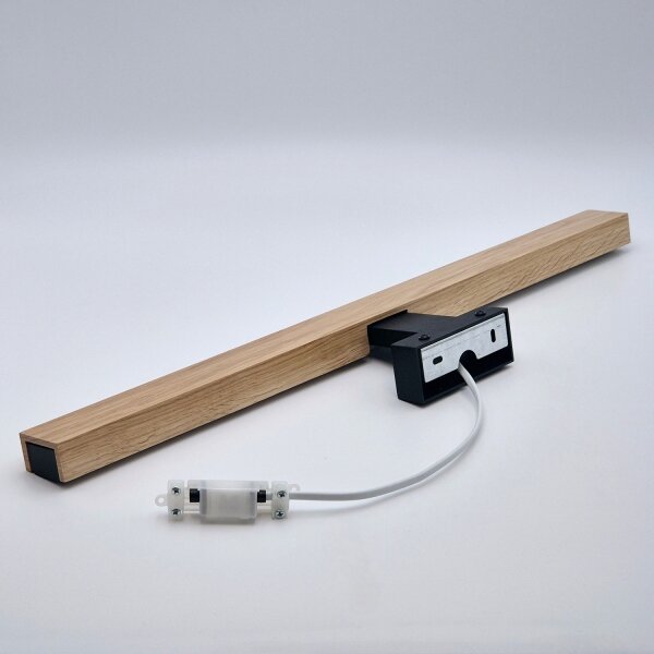 Brilagi-LED Koupelnové osvětlení zrcadla WOODY MIRROR LED/12W/230V IP44 dub/čern
