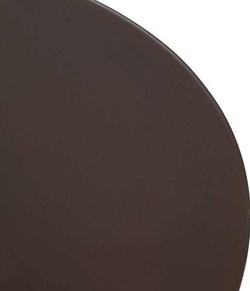 Kave Home Hnědý zahradní stůl Erice 180 x 90 cm se skleněnou deskou