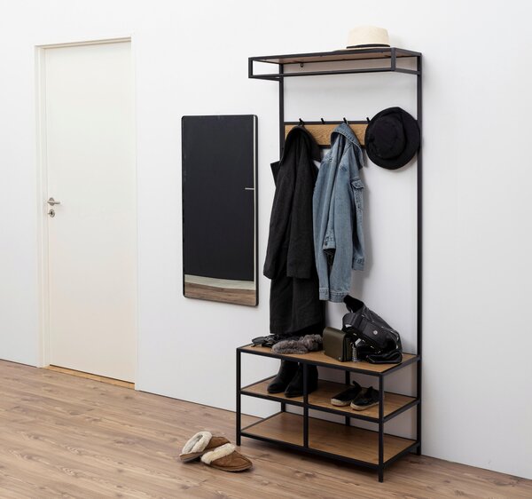 ŠATNA, 77/185/40 cm MID.YOU - Online Only šatny & botníky, Online Only