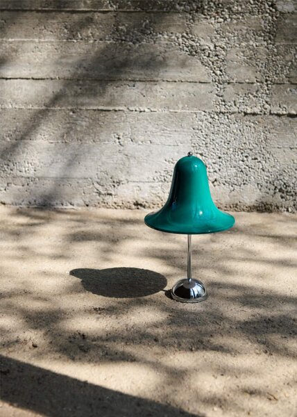 Verpan Přenosná lampa Pantop Ø18, dark teal 147557