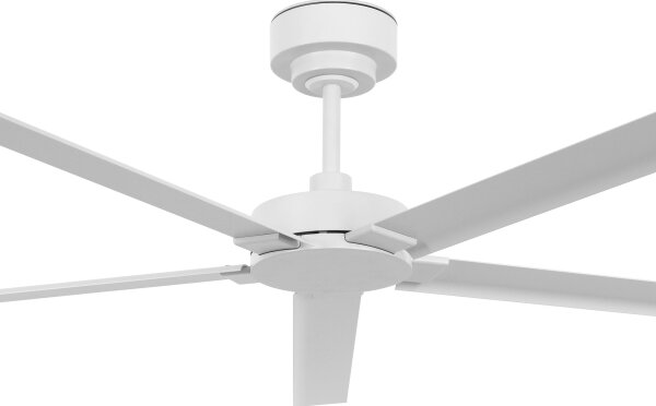Lucci air 21616049 - Stropní ventilátor MONZA IP55 bílá + dálkové ovládání