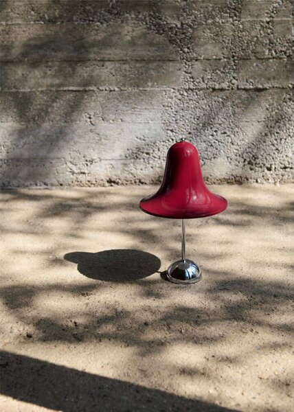 Verpan Přenosná lampa Pantop Ø18, cherry red 147559