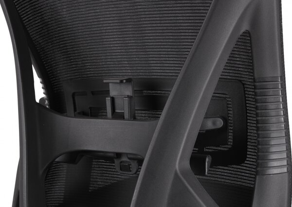 Kancelářská ergonomická židle Neoseat FLEX PRO — černá, nosnost 150 kg