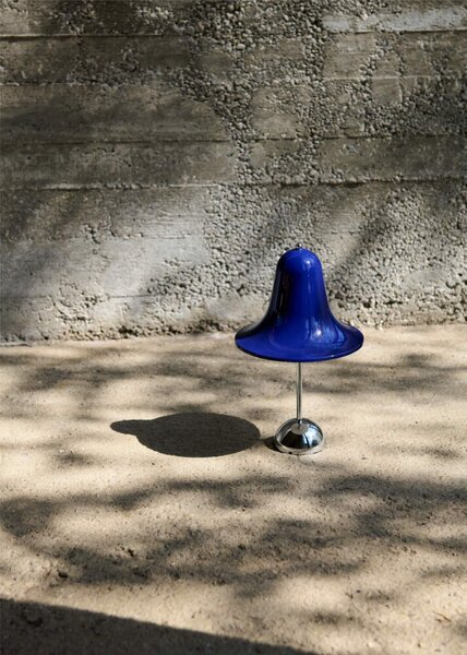 Verpan Přenosná lampa Pantop Ø18, night blue 147560