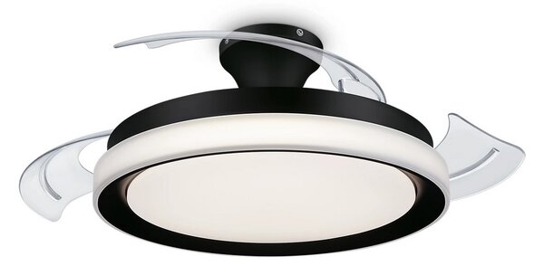 Philips-LED Stropní svítidlo s ventilátorem LED/35W/230V 5500/4000/2700K+DO čern