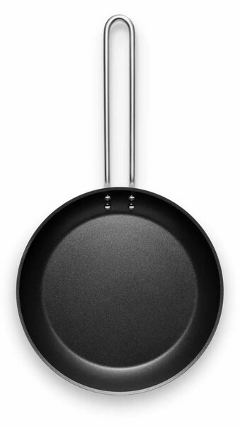Eva Trio White Line Ceramic Pánev 24 cm, hliníkové jádro, 98% recyklovaný kov, bez PFAS, do 400 °C, na indukci, Eva Solo