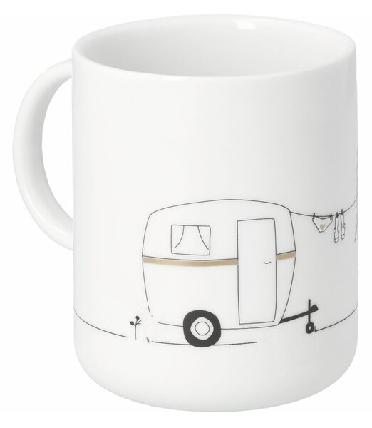 Porcelánový hrnek Camping 300 ml