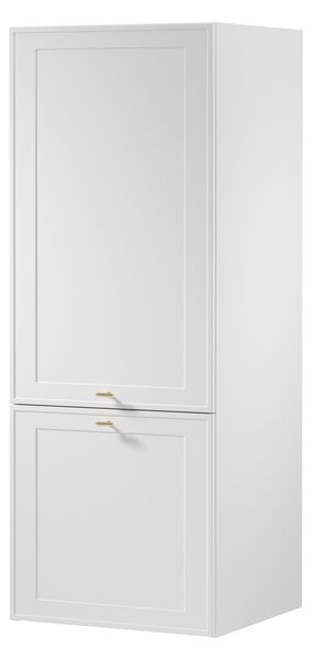 Horní kuchyňská skříňka SALERNO - šířka 60 cm, bílá, levé provedení