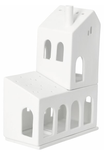 Porcelánový svícen House of Arches – set 2 ks
