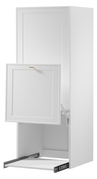 Horní kuchyňská skříňka SALERNO - šířka 60 cm, bílá, levé provedení