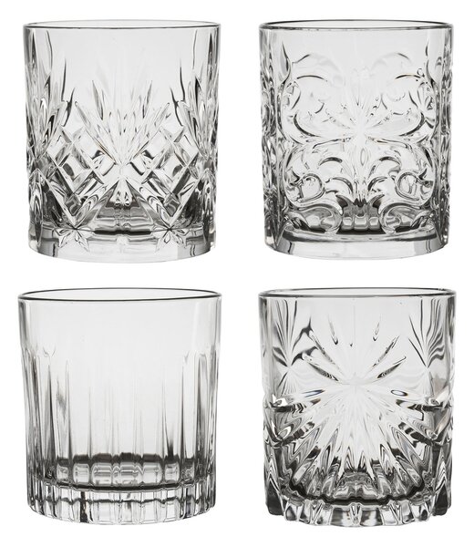 Set sklenic z křišťálového skla Mixology 35 cl - set 4 ks