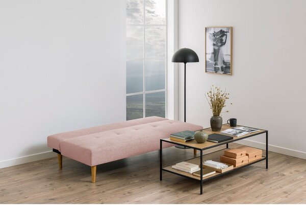 Růžová rozkládací pohovka 180 cm Matylda – Bonami Essentials