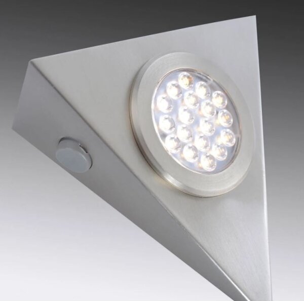 Paul Neuhaus 1119-55-3 - SADA 3x LED Osvětlení nábytku se senzorem LED/2,5W/230V