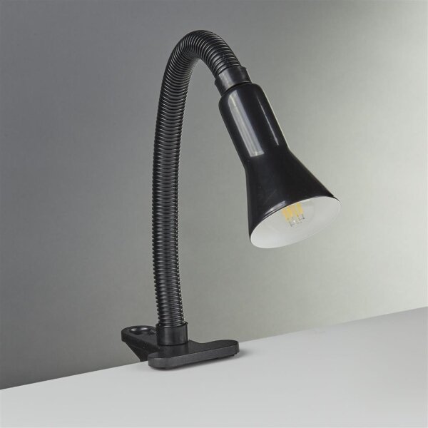 Searchlight EU4122BK - Stolní lampa DESK 1xE14/40W/230V