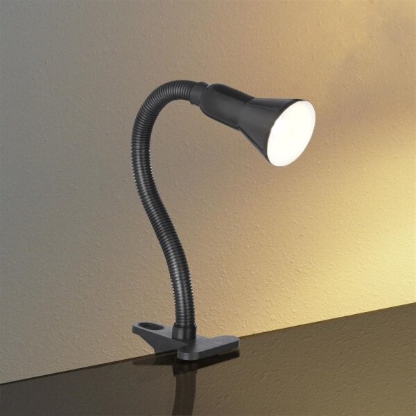 Searchlight EU4122BK - Stolní lampa DESK 1xE14/40W/230V