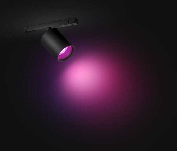 Philips HUE Perifo bodové světlo do lištového systému LED WACA 5,2W 510lm 2000-6500K RGB, černá