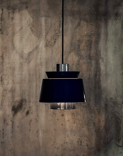 &Tradition Závěsná lampa Utzon, steel blue 133142A369