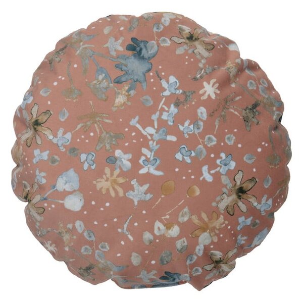 Polštář BePureHome Velvet Melon, ø 45 cm
