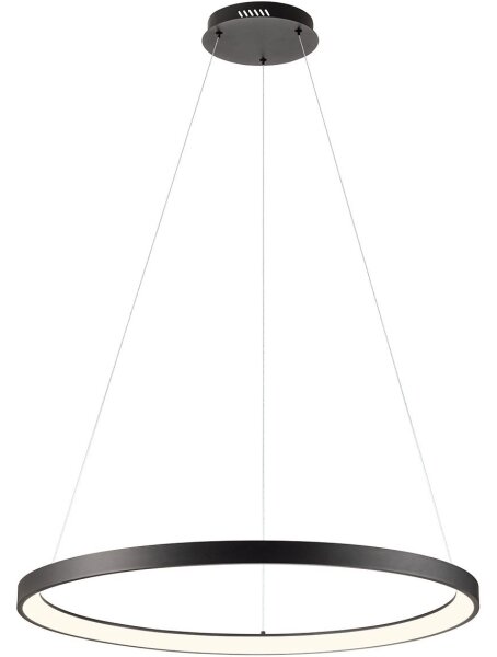 Redo 01-2677- LED Stmívatelný lustr na lanku ICONIC LED/60W/230V pr. 78 cm černá