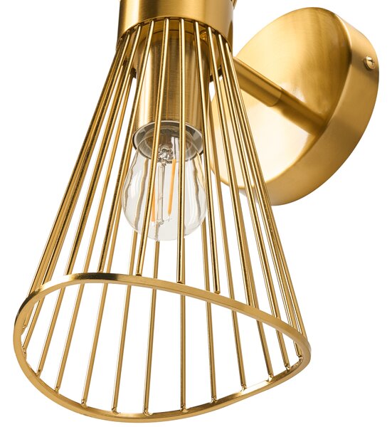 Nástěnná lampa PARADA Kov Zlatá