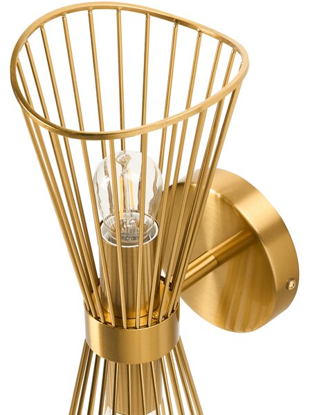 Nástěnná lampa PARADA Kov Zlatá