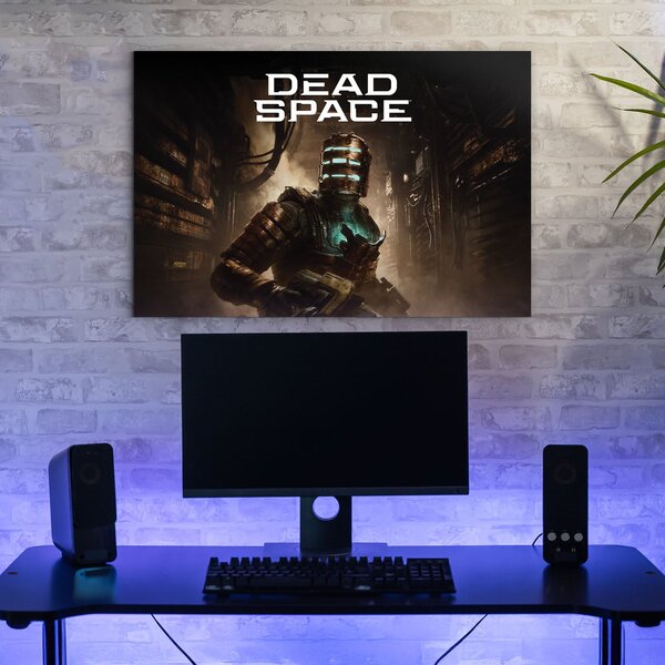 DUBLEZ | Dřevěný obraz pro hráče - Dead Space | UV tisk, Premium