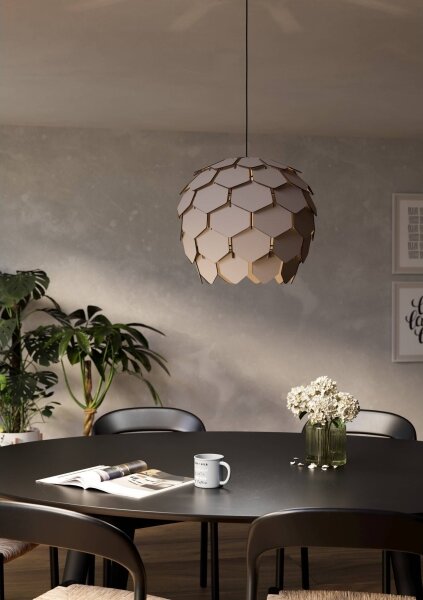 Eglo 900847 - Lustr na lanku MATTANZA 1xE27/40W/230V