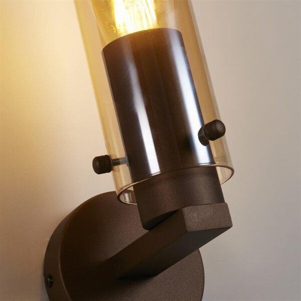 Searchlight 88920-1MO Nástěnná lampa SWEDEN jantarové sklo