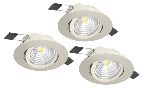 Eglo 900746 - SADA 3xLED Stmívatelné svítidlo SALICETO 3xLED/6W/230V chrom