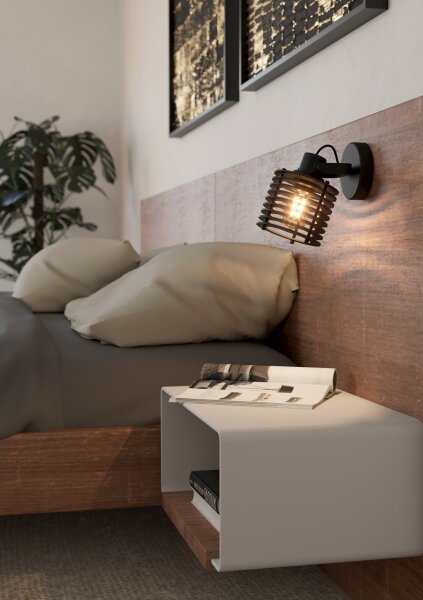 Eglo 900739 - Nástěnné bodové svítidlo SEGOVIA 1xE27/40W/230V
