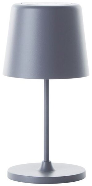 Brilliant G90939/22 Venkovní AKU stolní lampa KAAMI šedá USB-C