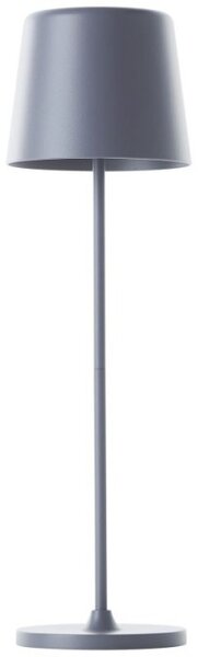 Brilliant G90939/22 Venkovní AKU stolní lampa KAAMI šedá USB-C