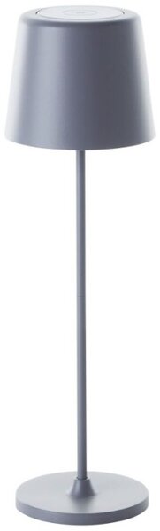 Brilliant G90939/22 Venkovní AKU stolní lampa KAAMI šedá USB-C