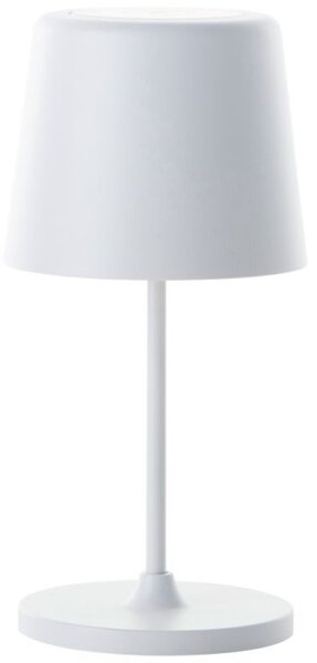 Brilliant G90939/75 Venkovní AKU stolní lampa KAAMI bílá USB-C