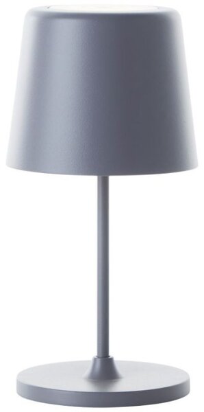Brilliant G90939/22 Venkovní AKU stolní lampa KAAMI šedá USB-C