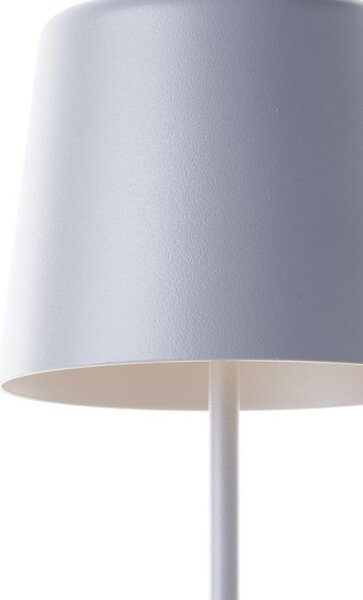Brilliant G90939/22 Venkovní AKU stolní lampa KAAMI šedá USB-C
