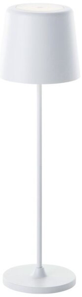 Brilliant G90939/75 Venkovní AKU stolní lampa KAAMI bílá USB-C