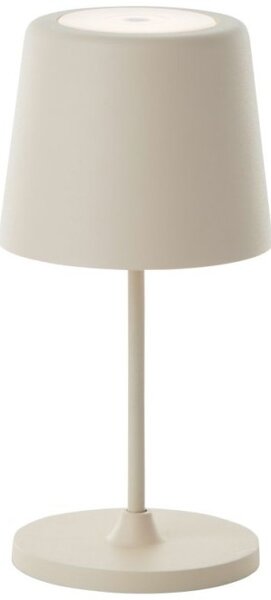 Brilliant G90939/09 Venkovní AKU stolní lampa KAAMI béžová USB-C