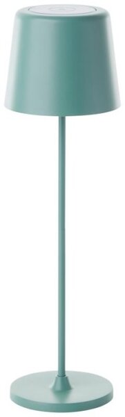 Brilliant G90939/84 Venkovní AKU stolní lampa KAAMI zelená USB-C