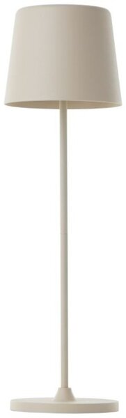 Brilliant G90939/09 Venkovní AKU stolní lampa KAAMI béžová USB-C