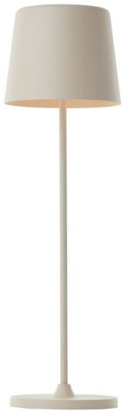 Brilliant G90939/09 Venkovní AKU stolní lampa KAAMI béžová USB-C