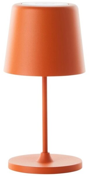 Brilliant G90939/77 Venkovní AKU stolní lampa KAAMI oranžová USB-C