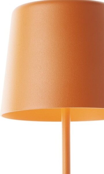 Brilliant G90939/77 Venkovní AKU stolní lampa KAAMI oranžová USB-C