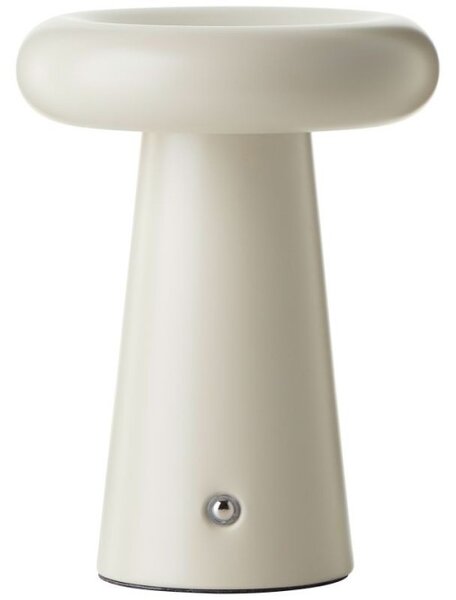 Brilliant G40895/09 Venkovní AKU stolní lampa MUFFIN béžová USB-C