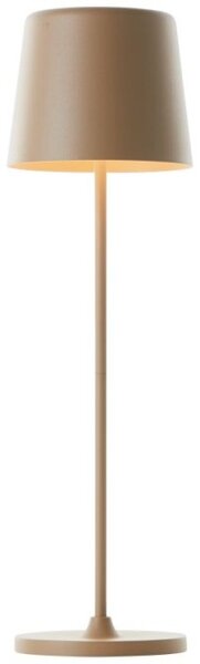 Brilliant G90939/18 Venkovní AKU stolní lampa KAAMI cappuccino USB-C