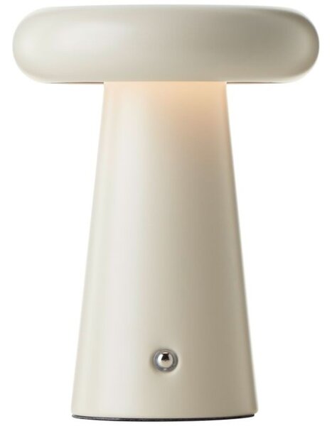 Brilliant G40895/09 Venkovní AKU stolní lampa MUFFIN béžová USB-C