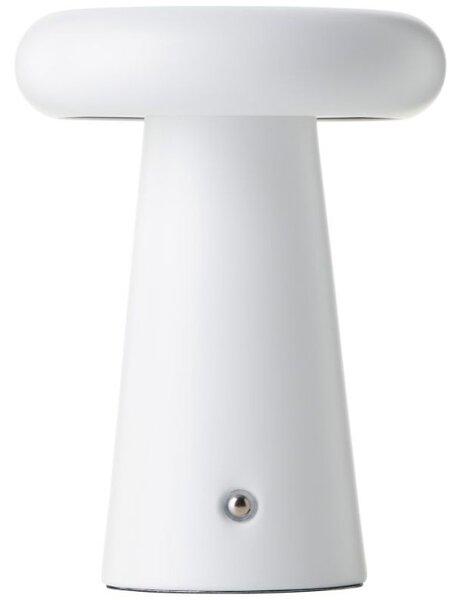 Brilliant G40895/75 Venkovní AKU stolní lampa MUFFIN matná bílá USB-C
